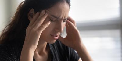 Image of woman with headache